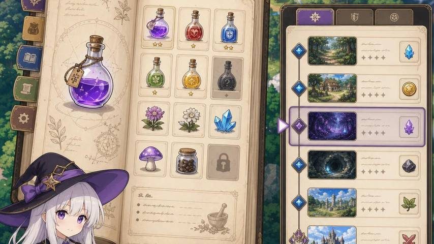 魔女秘药 场景演出 专题图 3