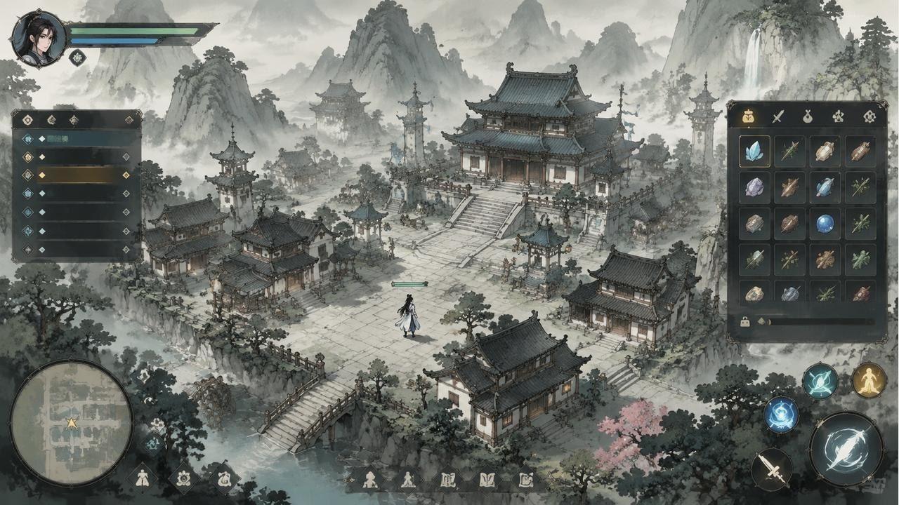 鬼谷八荒 角色路线 实机截图 4