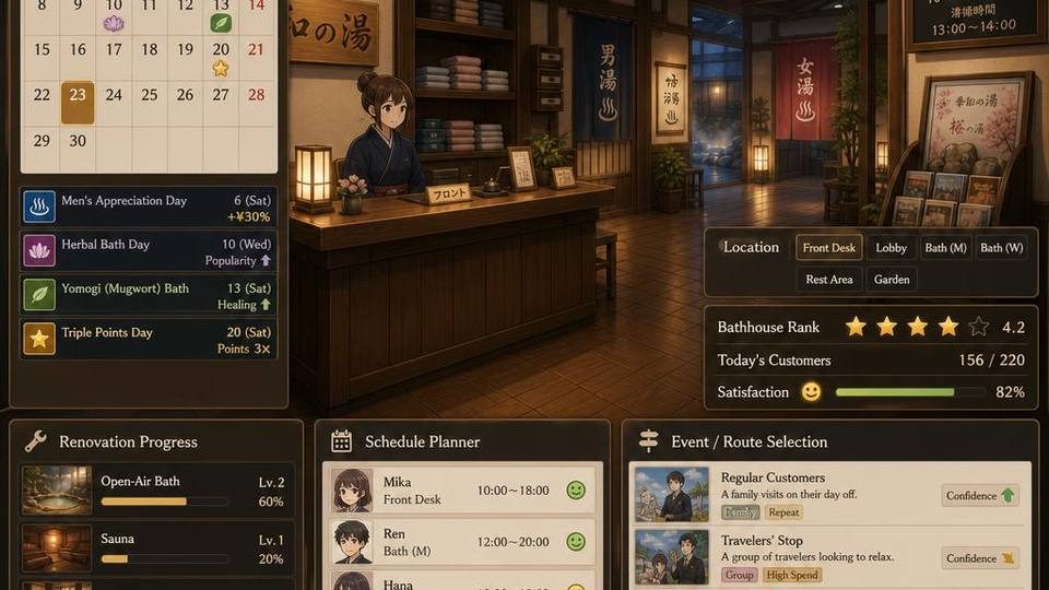 背德浴场 任务推进 实机截图 3