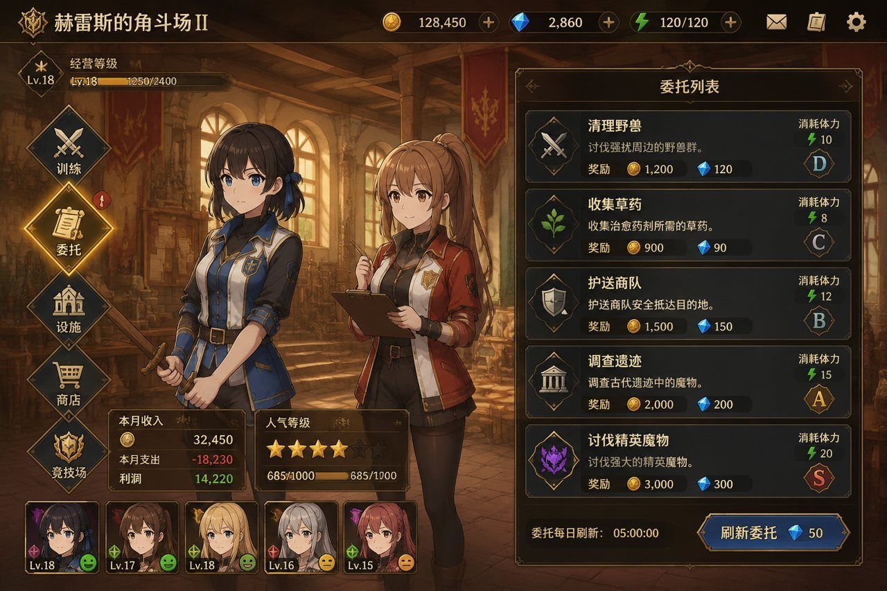 赫雷斯的角斗场Ⅱ 中文界面 实机截图 3